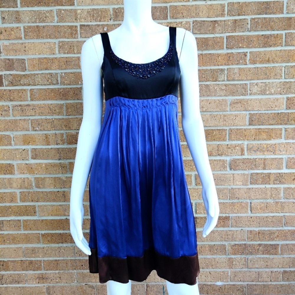 Mac & Jack Beaded Chest Dress Sz 6